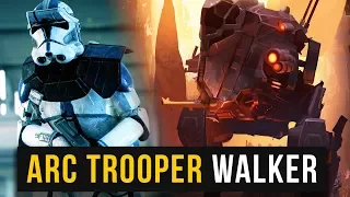 (Star Wars Walker) ARC Trooper's STEALTH Walker | AT-FRC