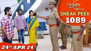 Anbe Vaa Serial | EP 1089 Sneak Peek | 24th Apr 2024 | Virat | ShreeGopika | Saregama TV Shows Tamil