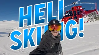 My First Heli Skiing Experience in WHISTLER!