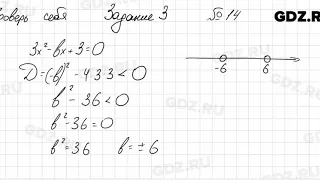 Проверь себя, задание 3, № 14 - Алгебра 9 класс Мерзляк