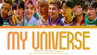 Coldplay X BTS - 'My Universe' | Legendado/Tradução PT-BR (Color Coded Lyrics)