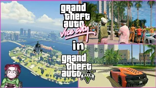 GTA Vice City MAP In GTA 5 - (Step-Wise ) Updated Final Mod