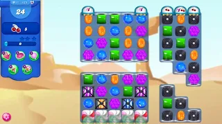 Candy Crush Saga LEVEL 125 NO BOOSTERS (OLD VERSION with Countdown Crystals)