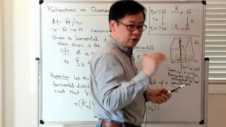 Retractions on quotient manifolds
