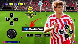 eFootball Pes 2023 PPSSPP Android Offline Bendezu V1.0 New Kits,Stadium,Real Faces & Transfer