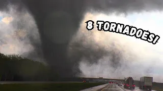 Tornado OUTBREAK Impacts Nebraska & Iowa (FULL CHASE) - 4/26/24