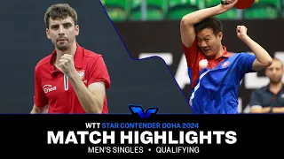 Yang Wang vs Jakub Dyjas | MS Qual | WTT Star Contender Doha 2024