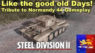 First Tribute to Normandy 44 Gameplay! Desert Rats fighting 1st SS vs Atkpwr