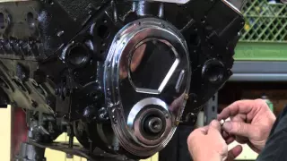 How to install a timing chain cover.