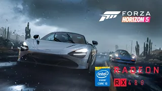 Forza Horizon 5 - 1080p - Optimal Settings | RX 480 4gb + i5-7600K + 16GB RAM