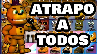 Consigo a FREDBEAR y el TROFEO del VENTILADOR en FNAF WOLRD (todos los personajes)