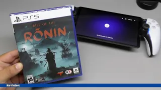 Rise of the Ronin Unboxing & Gameplay on PS Portal (Remote Play)