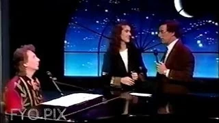 CELINE DION🎤 Medley au Piano avec Mégo 🎹 "Les Années 80" (Live) 1990