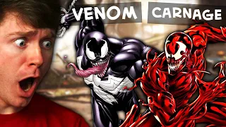 Reacting to VENOM vs CARNAGE the EPIC FIGHT
