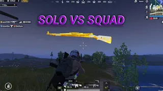 BEST RUSH | GAMEPLAY | SOLO VS SQUAD | PUBG MOBILE