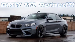 BMW M2 first Mod! (Fixing the Suspension)