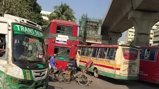 BRTC buses in Dhaka Compilation (November, 2021)