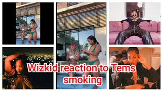 Davido and wizkid reaction to Tems Smoking | Tems seen Smoking as fans makes mockery of wizkid