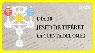 Día 15: Jesed de Tiféret - El amor en el equilibrio - La cuenta del Omer