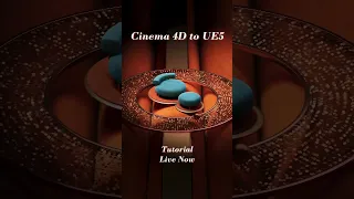 C4D to UE5 workflow tutorial! #c4d #ue5 #cinema4d #unrealengine #tutorial