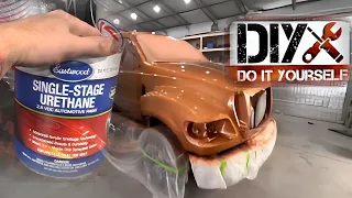 💦DIY EASTWOOD Single Stage Paint Job🚨