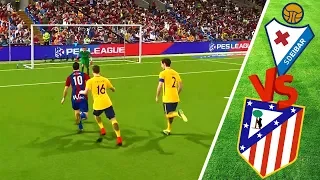 بيس 2018 كن أسطورة نهائي كأس سوبر خيالي ضد أتلتيكو مدريد | PES 2018 Be Legend