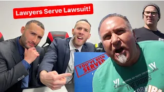 OUR LAWYERS SERVED LAMBORGHINI HATERS WITH LAWSUIT!