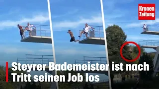 Nach Tritt: Bademeister ist seinen Job los | krone.tv NEWS