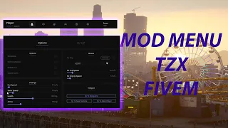 PRESENTATION DU MOD MENU TZX PAYANT SUR FIVEM (BEST PVP)