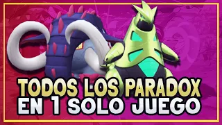 Como atrapar TODOS los PARADOX en el MISMO JUEGO Pokemon Escarlata Purpura