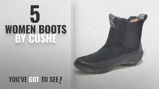 Top 10 Cushe Women Boots [2018]: Cushe Women's Allpine Peak WP Boot, Black (6)