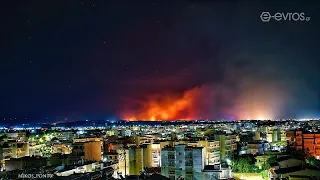 Φωτιά στην Αλεξανδρούπολη: Μαίνεται ανεξέλεγκτη- Σε κατάσταση εκτάκτου ανάγκης ο δήμος…