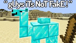 The FUNNIEST FAKE 1.20 Minecraft Speedruns...