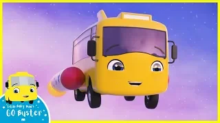 Buster the Rocket Bus Goes Space Exploring | Go Buster | Baby Cartoons | Kids Videos | Single Ep.