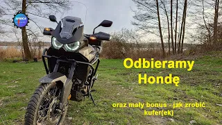 Odbiór (kolejnej) Hondy oraz mały bonus.