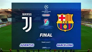 PES 2019 | Juventus vs Barcelona | UEFA Champions League Final | Gameplay PC