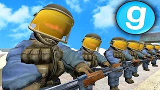JUMPING THE TRUMP WALL!!! Garry's Mod Roleplay (Gmod Mexican Border Patrol)