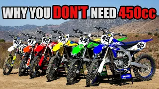 The best dirt bike for beginners & vet MX riders  - how to choose the size 125cc-450cc