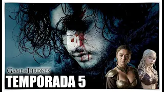 🔥 GAME OF THRONES | 🐲 Temporada 5 RESUMEN 💀🧟‍♂️ - Juego de Tronos HBO | Español Latino 🗻❄