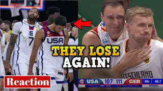 USA vs Germany DESTROY Team USA Eliminated from FIBA World Cup! (REACTION)