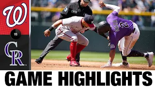 Nationals vs. Rockies Game Highlights (5/5/22) | MLB Highlights