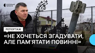 Пам’ять про жителів громади, які загинули через росіян: житель Чернігівщини встановив стелу