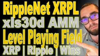 XRPL End Game - XLS30d AMM Big Deal!