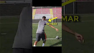 Neymar Crossbar Challenge against Henry and Ronaldo🥹🤫 #football #shorts