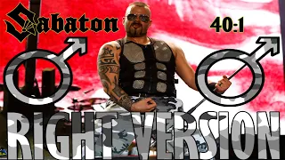 Sabaton - 40:1 (♂Right Version♂) Gachi Remix