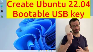 How to create a Bootable USB flash drive for Ubuntu 22.04 on a Windows computer | Rufus tutorial