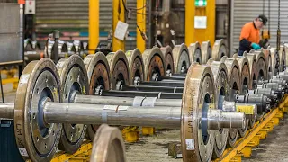 Perfect Railway Wheel Production Process and Other Amazing Manufacturing Methods. Don't Miss!