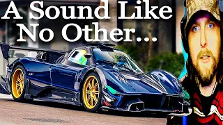 NASCAR Fan Reacts to Pagani Zonda Revolucion Amazing Sound!!