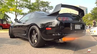 1600HP Toyota Supra 2-Step Revs // Acceleration