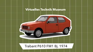 #ВМТЭ Trabant P610 FM1 Bj.1974